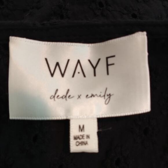 WAYF Eyelet Embroidered Tiered Dress Dede x Emily Collab - Picture 10 of 10